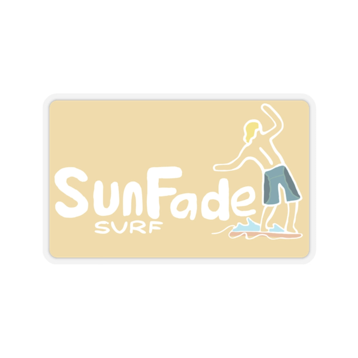 Sunfade Logo sticker