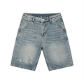 Sunfade Surf  Washed Denim  Jorts